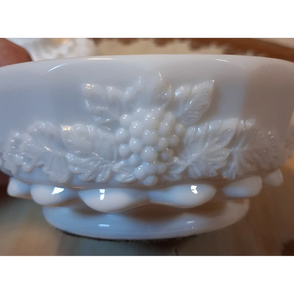 Vintage milk glass